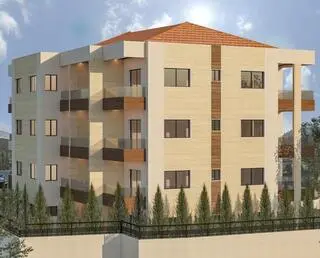 Illustration of Bchamoun 2628 building back view